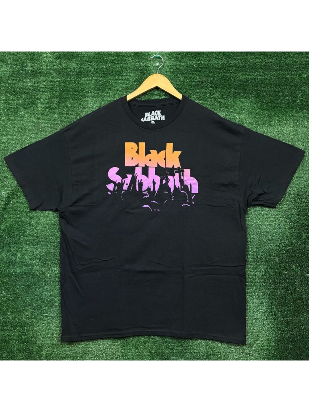 Black Sabbath Live Crowd Heavy Metal Band T-Shirt Size XXL